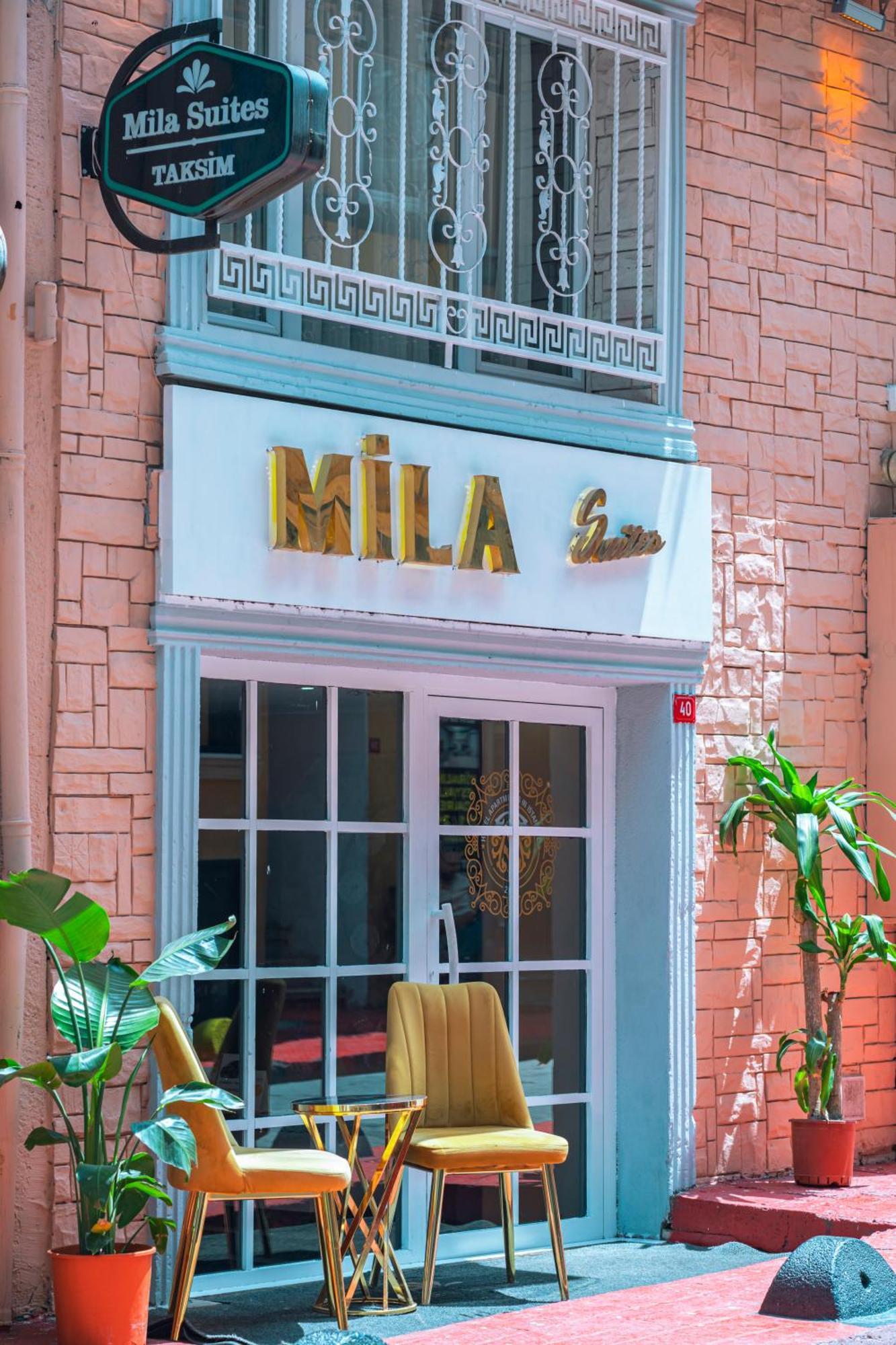 Mila Suites Taksim Istambul Exterior foto
