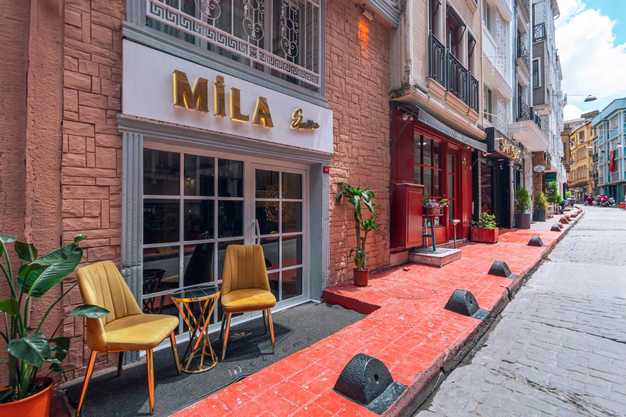 Mila Suites Taksim Istambul Exterior foto