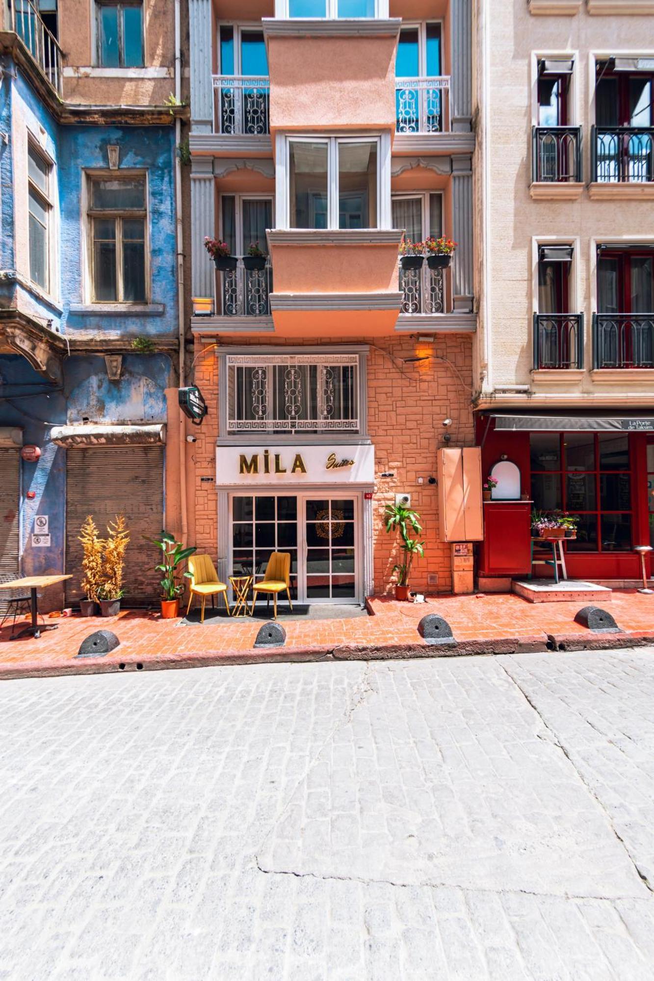 Mila Suites Taksim Istambul Exterior foto
