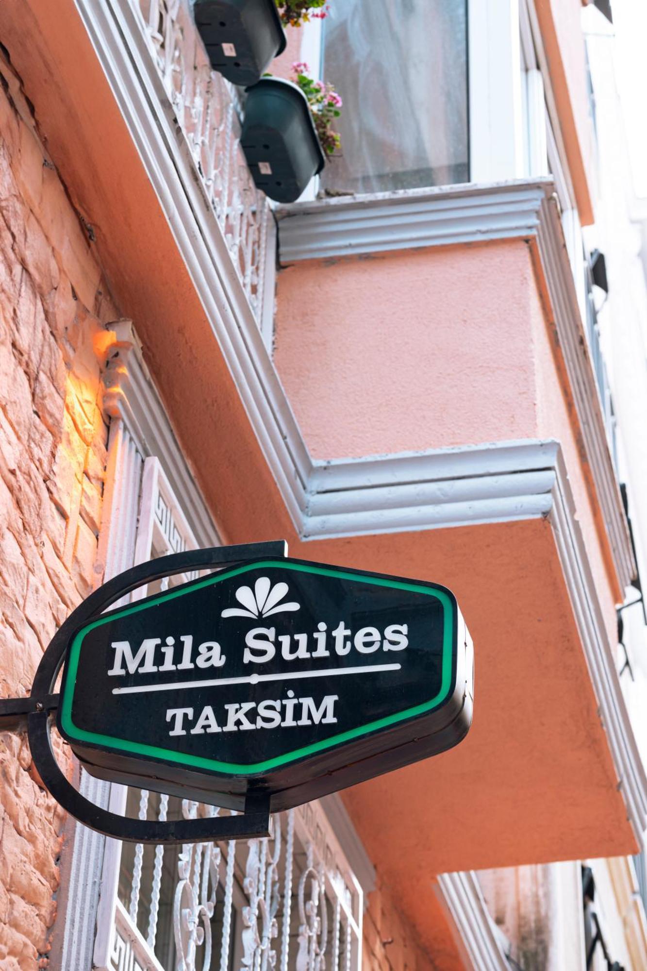 Mila Suites Taksim Istambul Exterior foto