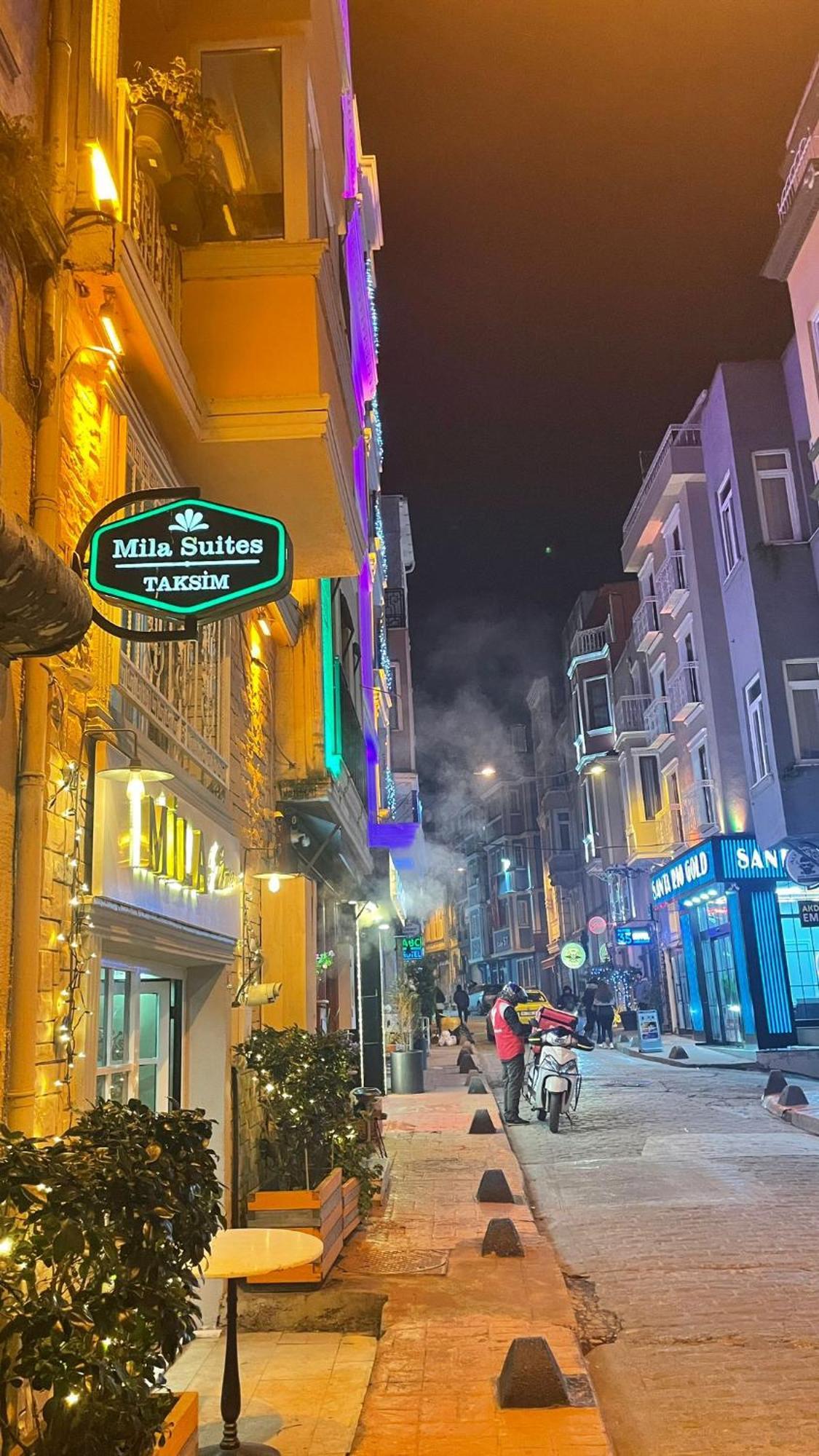 Mila Suites Taksim Istambul Exterior foto